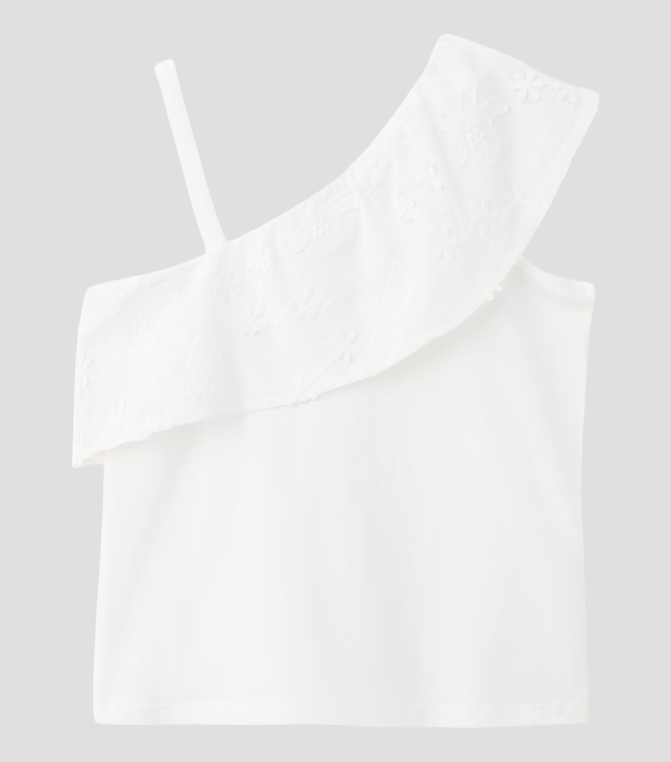 Blusa lisa sin mangas Niña